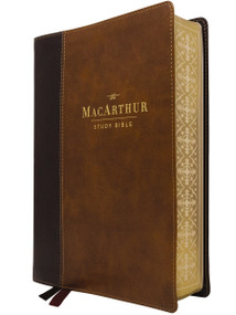 NASB, MacArthur Study Bible, Brown Leathersoft, 1995 Text, Comfort Print, Limited Edition by John F. MacArthur, Thomas Nelson, 9781400362356