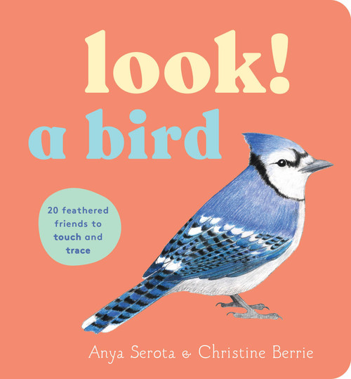 Look! A Bird (20 feathered friends to touch and trace) by Anya Serota, Christine Berrie, 9781797244204