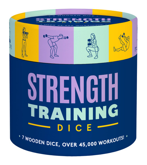 Strength Training Dice (7 Wooden Dice, Over 45,000 Workouts!) by Chronicle Books, 9781797247755