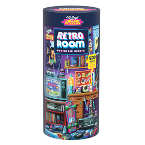 Retro Room 500-piece Jigsaw Puzzle by Ridley's Games, 9781797247984