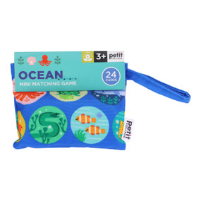 Mini Matching Game: Ocean (Bilingual Edition) by Petit Collage, 9781797249339