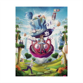 Wonderland 500 Piece Jigsaw Puzzle by Paperblanks (Mr. Xerty's Madhouse) by Paperblanks, 9781408767665