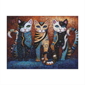 Kleo Cats 1000 Piece Jigsaw Puzzle by Paperblanks (Marjorie Sarnat Art) by Paperblanks, 9781408767689