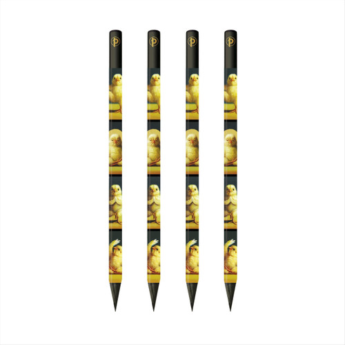 Yoga Chicks 4 Pack Pencils by Paperblanks (Lucia Heffernan's Animal Kingdom) by Paperblanks, 9781408767832