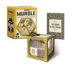 Murdle Sliding Cube Puzzle (The Crime in the Stacks) by G.T. Karber, 9798894143705