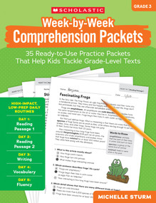 Week-by-Week Packets : Comprehension (Gr. 3) by MICHELLE STURM, 9798225097660