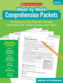 Week-by-Week Packets : Comprehension (Gr. 5) by Sarah Jamila Stevenson, 9798225097684