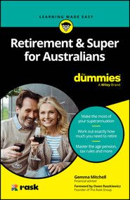 Retirement & Super for Australians For Dummies by Gemma Mitchell, Owen Raszkiewicz, 9781394437290