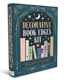 Decorative Book Edges Kit (A DIY Stenciled Book Edge Kit for Creative Book Lovers, Collector Enthusiasts, and Home Library Aesthetics) by IglooBooks, 9781805854814