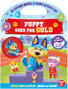 3D Story Stickables: Puppy Goes for Gold by Louise Martin, 9781837161508