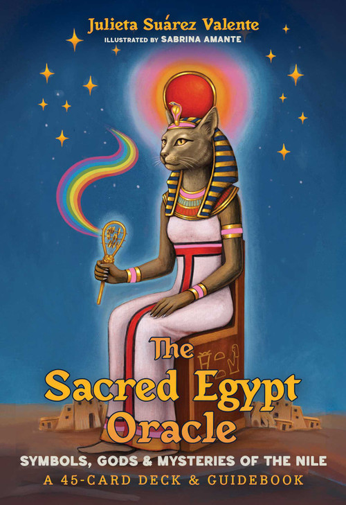 The Sacred Egypt Oracle (Symbols, Gods, and Mysteries of the Nile) by Julieta Suárez Valente, Sabrina Amante, 9798888506417