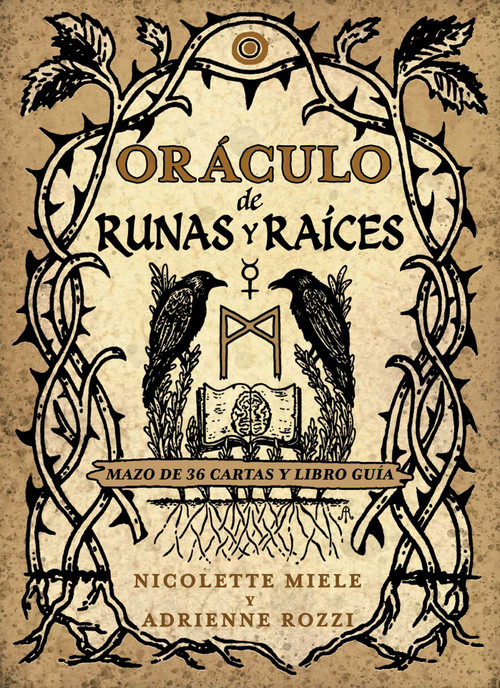 Oráculo de runas y raíces (Mazo de 36 cartas y libro guía) (Spanish Edition) by Nicolette Miele, Adrienne Rozzi, 9798888506752