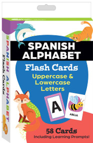 Spanish Alphabet Flash Cards by Shell Education, 9798330951376