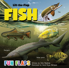 Fish of North America Fun Flaps by John Redekop, David Martin, 9781834041070