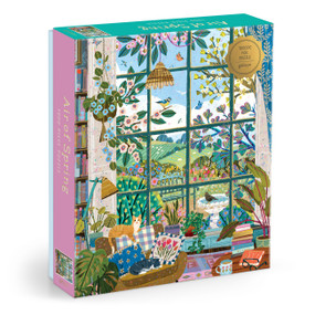 Victoria Ball Air of Spring 1000 Piece Foil Puzzle by Galison, Victoria Ball, 9780735390607