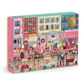 Joy Laforme Neighborhood Fair 1000 Piece Foil Puzzle by Galison Galison, Joy Laforme, 9780735390751