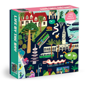 Life by the Bay 1000 Piece Puzzle by Galison Galison, Anne Bentley, 9780735391048