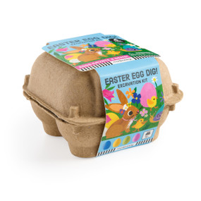 Easter Egg Dig! Set of 4 Excavation Kit by Mudpuppy, Kay Vincent, 9780735391109