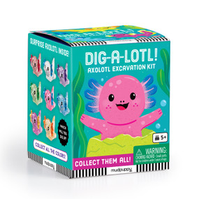 Dig-a-lotl! Axolotl Excavation Kit by Mudpuppy, Lizzy Doyle, 9780735391116