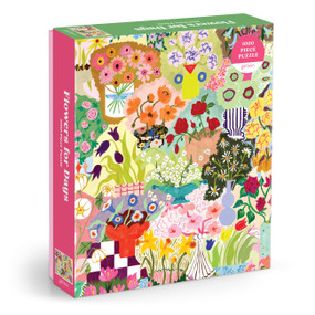 Flowers for Days 1000 Piece Puzzle by Galison Galison, Erica Catherine, 9780735391123