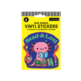 Book Buddies Vinyl Sticker Pack by Mudpuppy, Rusty Doodle, 9780735391130