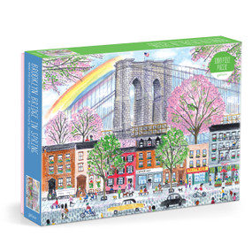 Michael Storrings Brooklyn Bridge in Spring 1000 Piece Puzzle by Galison Galison, Michael Storrings, 9780735391222
