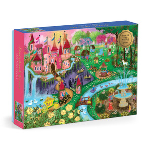 Joy Laforme Storybook Grove 1000 Piece Foil Puzzle by Galison Galison, Joy Laforme, 9780735391291