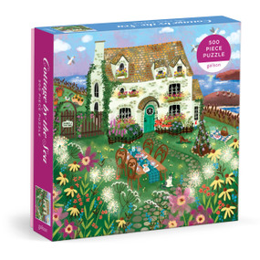 Joy Laforme Cottage by the Sea 500 Piece Puzzle by Galison Galison, Joy Laforme, 9780735391376