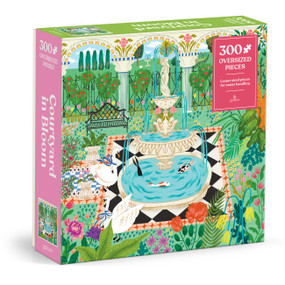Courtyard in Bloom 300 Piece Puzzle by Galison, Faye Guanipa, 9780735391475