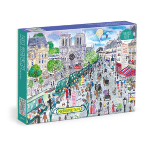 Michael Storrings Bouqinistes 1500 Piece Puzzle by Galison Galison, Michael Storrings, 9780735391482
