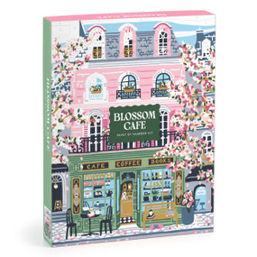Blossom Cafe 9 x 12 Paint by Number Kit by Galison, Joanne Hendrickx, 9780735391536