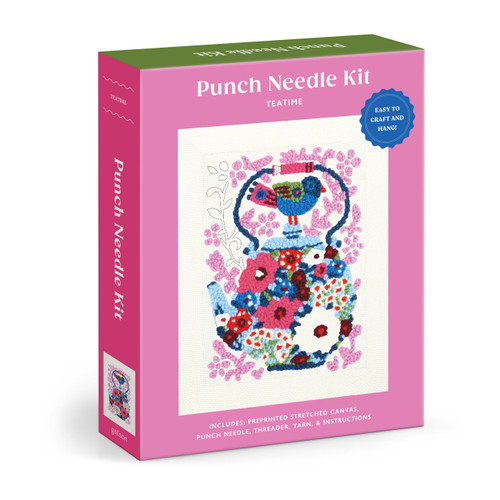 Teatime Punch Needle Kit by Galison, Tara Lilly, 9780735391567