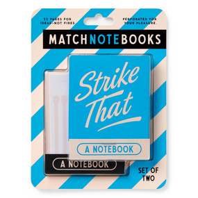 Strike That - Match Notebook Set by Brass Brass Monkey, 9780735391765