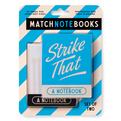 Strike That - Match Notebook Set by Brass Brass Monkey, 9780735391765