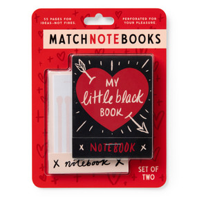 Little Black Book - Match Notebook Set by Brass Brass Monkey, 9780735391772