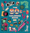 The '80s Coloring Book (Neon, Nostalgia, and Retro Fun to Color) by Editors of Chartwell Books, 9780785851165