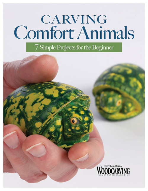Carving Comfort Animals (7 Simple Projects for the Beginner) by Editors of Woodcarving Illustrated, 9781497101395