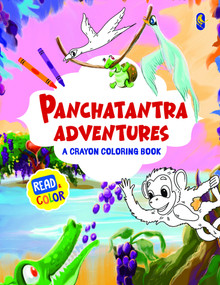 Panchatantra Adventures - A Crayon Coloring Book by Pipit Oria, 9789377300036