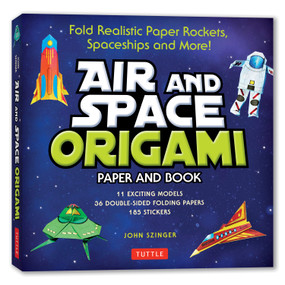 Air and Space Origami Paper and Book (Fold Realistic paper Rockets, Spaceships and More!) by John Szinger, Kostya Vints, 9784805321126