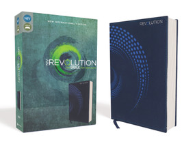NIV, Revolution Bible, Leathersoft, Blue (The Bible for Teen Guys) by Livingstone Corporation, Christopher D. Hudson, Zondervan, 9780310079996
