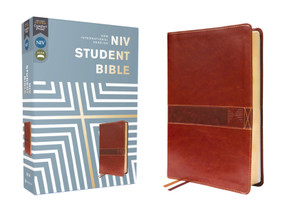 NIV, Student Bible, Leathersoft, Brown, Comfort Print by Philip Yancey, Tim  Stafford, Zondervan, 9780310461647