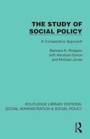 The Study of Social Policy (A Comparative Approach) by Barbara Rodgers, 9781041069805