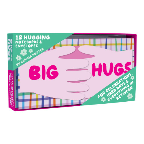 Big Hugs Notecards (12 Notecards & Envelopes) by Carissa Potter, 9781797244624