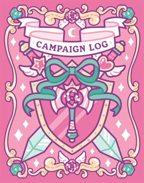 Campaign Log (A Keepsake Character Notebook for TTRPGs, D&D, and Beyond) by Winnie Liu, 9781646049905