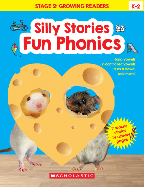 Silly Stories: Fun Phonics: Growing Readers (Long Vowels) by Scholastic, 9798225015169