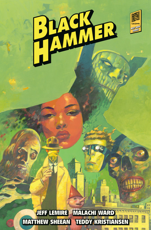 Black Hammer Library Edition Volume 4 by Jeff Lemire, Malachi Ward, Teddy Kristiansen, 9781506740898