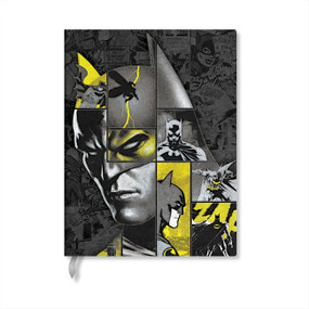 The Caped Crusader Journal Midi Custom Lined Hardcover, 144pg, 120GSM by Paperblanks (Batman Collection) by Paperblanks, 9781408767177