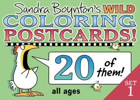 Sandra Boynton's Wild Coloring Postcards, Set 1 by Sandra Boynton, 9798881617745
