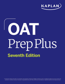 OAT Prep Plus by Kaplan Test Prep, 9798349704093