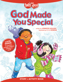 God Made You Special Story + Activity Book by Jennifer Holder, C. A. Nobens, 9781496400864